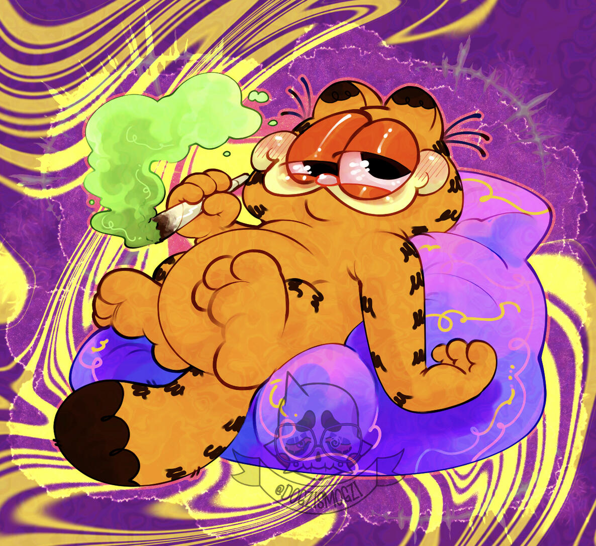 GarfieldwithZaza